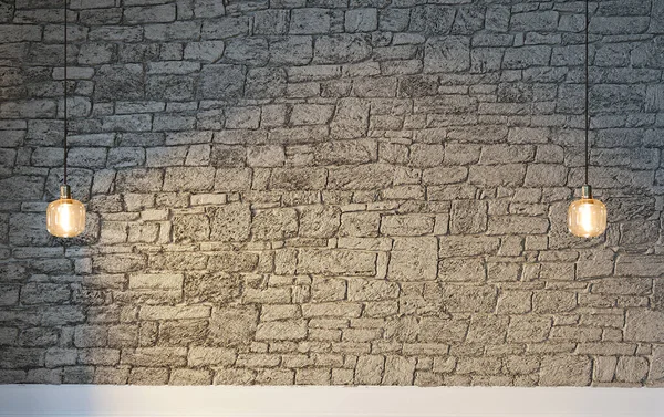 Modern parlak iç mekan. 3B illüstrasyon