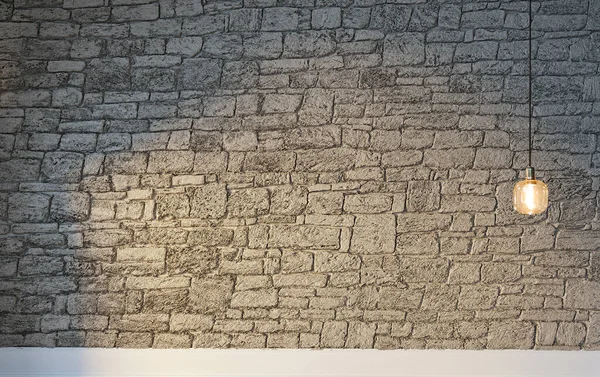 Modern parlak iç mekan. 3B illüstrasyon