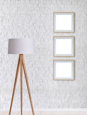 ev, ofis, otel ve yatak odası için gri duvar ve iç tasarım