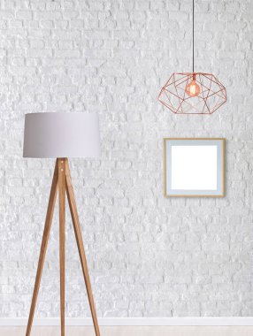 ev, ofis, otel ve yatak odası için gri duvar ve iç tasarım