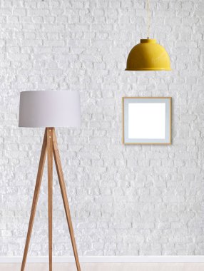 ev, ofis, otel ve yatak odası için gri duvar ve iç tasarım