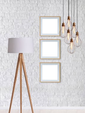 ev, ofis, otel ve yatak odası için gri duvar ve iç tasarım