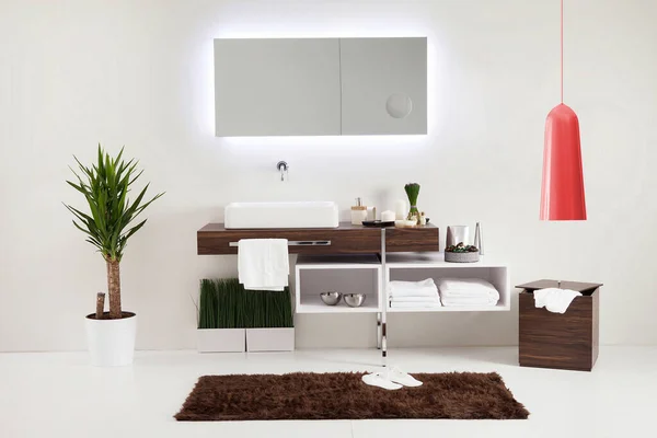 Estilo Baño Limpio Diseño Decorativo Interior Lámpara Moderna — Foto de Stock