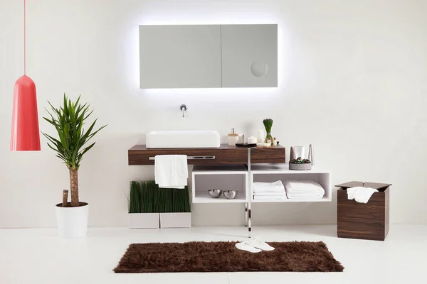 Estilo Baño Limpio Diseño Decorativo Interior Lámpara Moderna — Foto de Stock