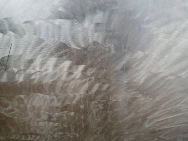 fırçalanmış metal doku veya plaka