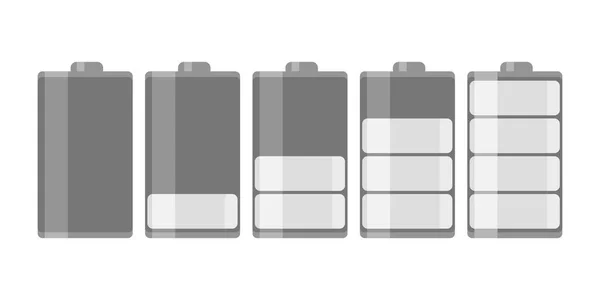 Ілюстрація Заряджання Батареї Ізольована Білому Тлі Векторні Ілюстрації — стоковий вектор