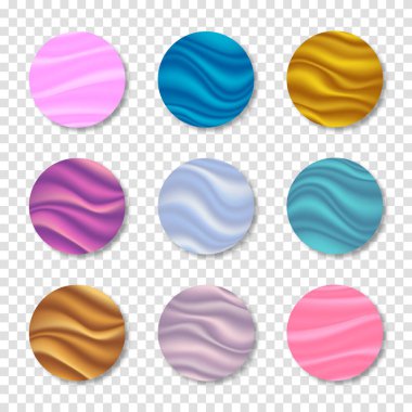 Sosyal medya büyük seti kapsıyor. İpek dokusu koleksiyonu, hikaye düzeni, sosyal medyada dükkan için vektör rozeti, lüks tasarım büyük koleksiyonu