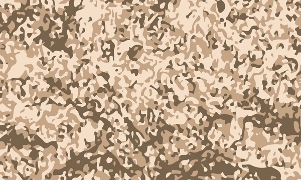 Текстурная Военная Камуфляжная Армия Охотится Бурый Грязный Песок Камуфляж Военного — стоковый вектор