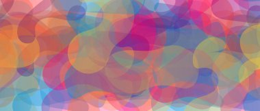 Renkli, canlı, yatay arkaplan. Fantezi düz ışık soyut suluboya arka plan. Renkli mürekkep renkleri ıslak efekt. Vektör illüstrasyonu