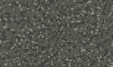 Dijital kamuflaj deseni. Soyut modern askeri tekstil baskı geçmişi. Vektör illüstrasyonu
