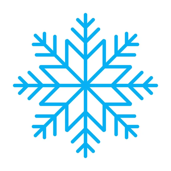 Copo Nieve Icono Del Copo Nieve Icono Copo Nieve Simple — Archivo Imágenes Vectoriales