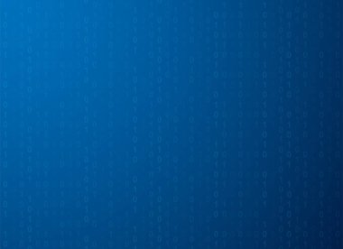 İkili kod arka planı. Soyut düşen sayılar vektör çizimi. İkili kod arka planına sahip siber uzay.