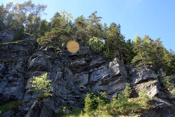 Amazing Nature Karelian Isthmus Forests Karelia Rock — Stock Photo, Image