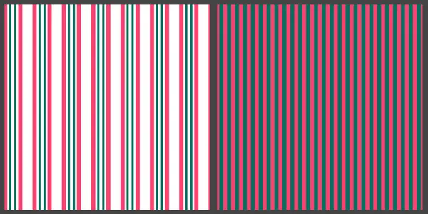 Ensemble Motifs Vectoriels Abstraits Gemétriques Lignes Rose Vert Grande Impression — Image vectorielle