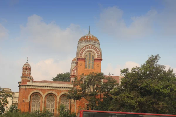 Edificio Colonial Universidad Madras Chennai Tamil Nadu India — Foto de Stock