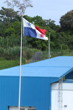 Panama bayrağı, Panama kanalı