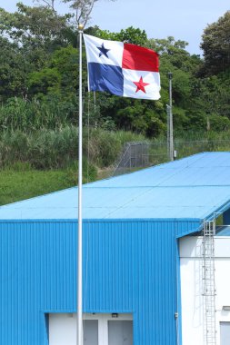 Panama bayrağı, Panama kanalı