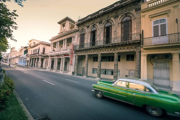 Eski Havana Şehir Sokak Havana Küba — Stok fotoğraf