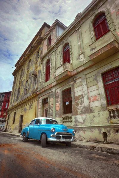 Eski Havana Şehir Sokak Havana Küba — Stok fotoğraf