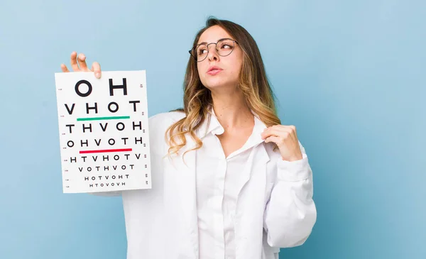 Bella Donna Sensazione Stress Ansia Stanchezza Frustrazione — Foto Stock