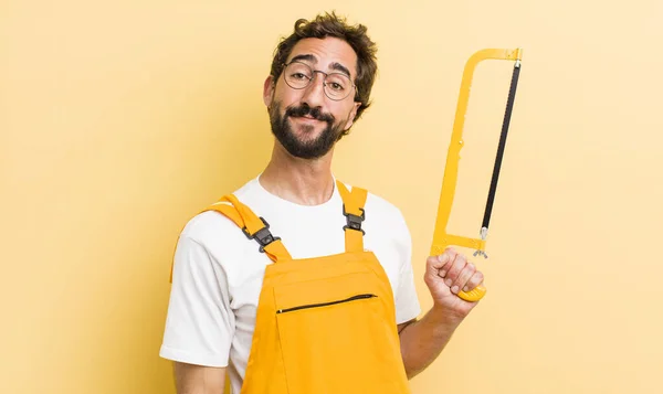 Crazy Handyman Saw — Stock Photo, Image