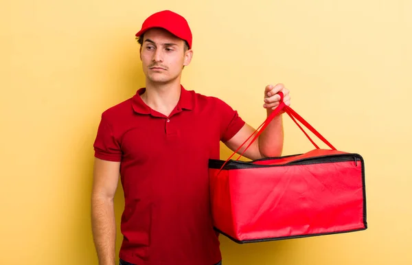 Ung Stilig Kille Känner Sig Ledsen Upprörd Eller Arg Och — Stockfoto