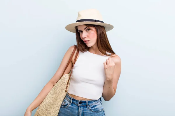 Young Adult Pretty Woman Summer Concept — Stockfoto