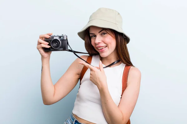 Young Adult Pretty Woman Tourist Concept — 图库照片