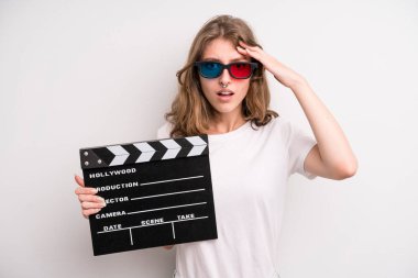 teenager girl. movie and film concept