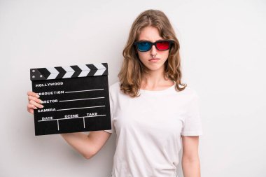 teenager girl. movie and film concept