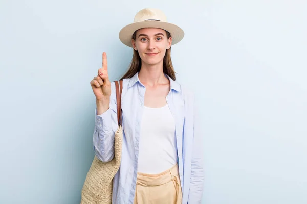 Young Adult Pretty Woman Summer Concept — Stock Photo, Image