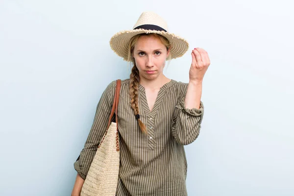 Young Adult Blonde Woman — Stock Photo, Image