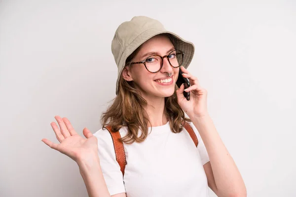 Teenager Girl Tourist Concept — ストック写真