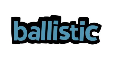 Beyaz arkaplanda BalLISTIC yazı dizaynı