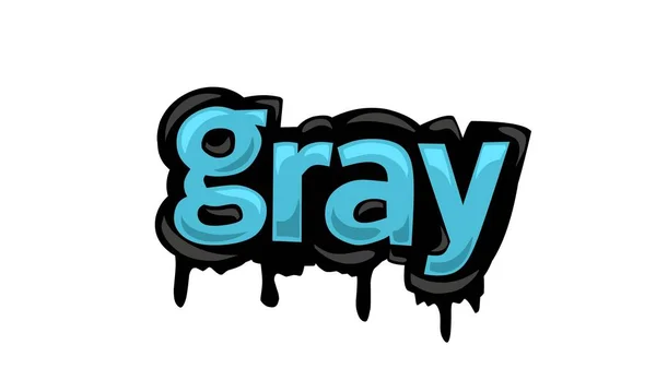 Векторный Дизайн Gray Белом Фоне — стоковый вектор