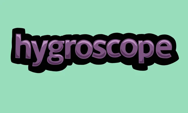 Hygroscope Background Writing Vector Design Very Cool Simple — Stockvector
