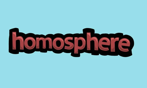 Homosphere Background Writing Vector Design Very Cool Simple — Stok Vektör