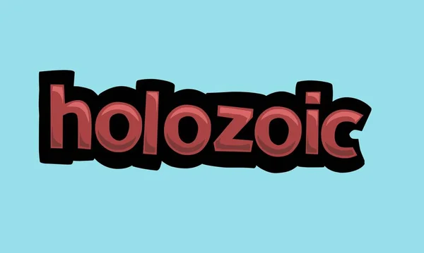 Holozoic Background Writing Vector Design Very Cool Simple — Stock vektor