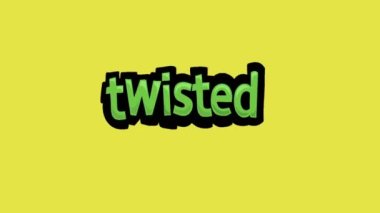 Sarı Ekran Canlandırma Videosu Yazılı İKİNCİ