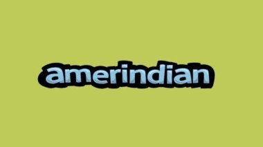 Sarı ekran animasyon videosu yazıldı AMERINDIAN