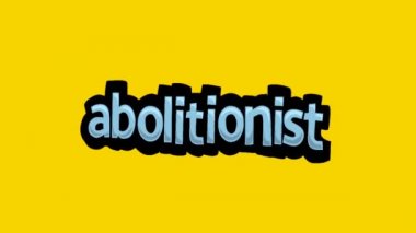 Sarı ekran animasyon videosu ABOLITIONIST