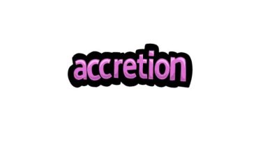Beyaz ekran canlandırma videosu ACCRETION tarafından yazıldı