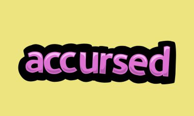 Sarı arkaplanda çok basit ve çok havalı bir vektör tasarımı var.