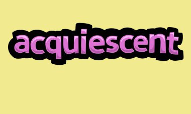 Sarı arkaplanda çok basit ve çok havalı bir vektör tasarımı var.