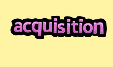 Sarı arkaplana vektör tasarımı yazmak çok basit ve çok havalı