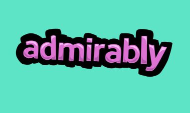 Mavi bir arkaplana vektör tasarımı yazmak çok basit ve çok havalı.