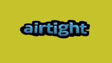 Sarı Ekran Canlandırma Videosu Yazılı Hava Sıkıştırma