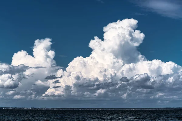 Chmury Nad Morzem Berdsk Obwód Nowosybirski Zachodnia Syberia Rosji — Zdjęcie stockowe