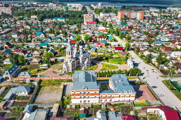 Berdsk Région Novossibirsk Sibérie Occidentale Russie Juin 2021 Cathédrale Transfiguration — Photo