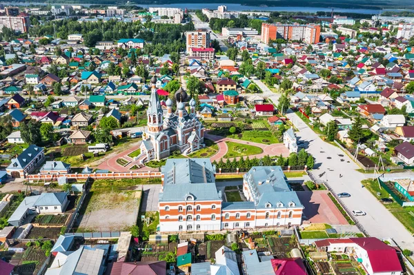 Berdsk Région Novossibirsk Sibérie Occidentale Russie Juin 2021 Cathédrale Transfiguration — Photo